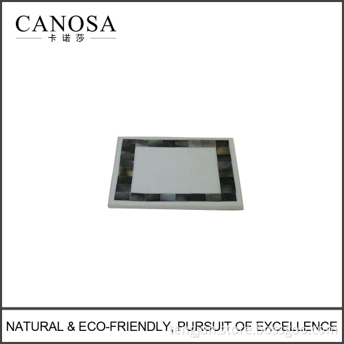 Five Star Hotel Black Lip Shell Bathroom Set